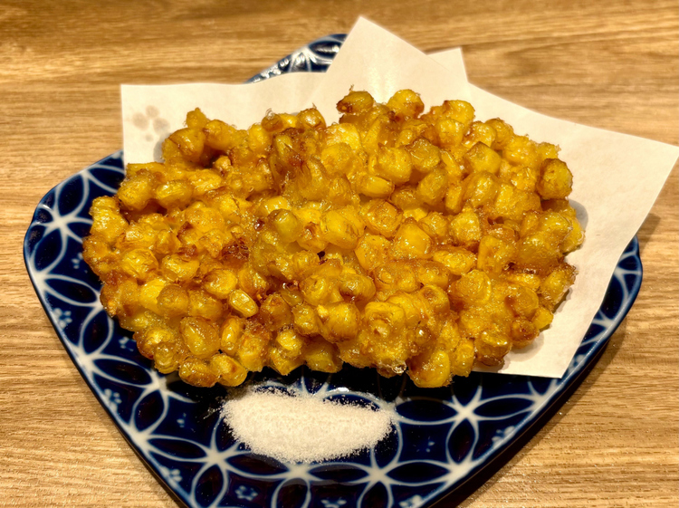 『とうもろこしのかき揚げ』