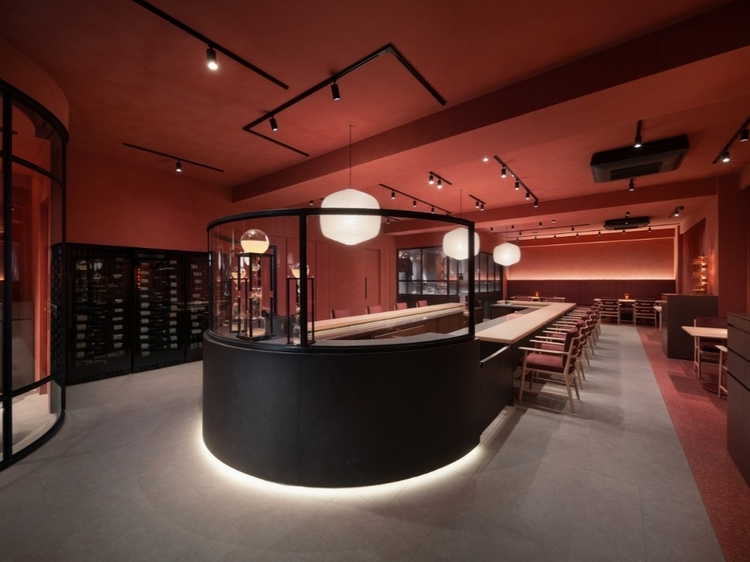 【HRMT STAGE】の内観（カウンター）