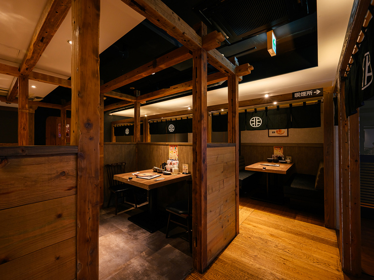 大衆すき焼き北斗銀座コリドー店の店内