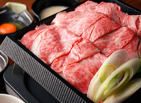 大衆すき焼き北斗銀座コリドー店の料理