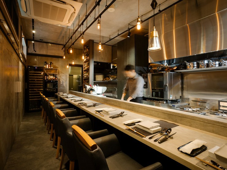 麻布料理店 Tokyo Wagyu Steakの店内