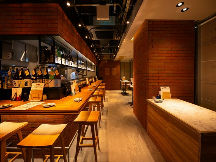 すしわさび ヨドバシAkiba店の店内