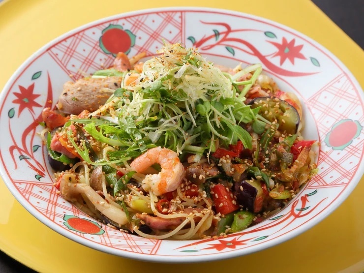 京風スパゲッティー 先斗入ル（ぽんといる）の料理