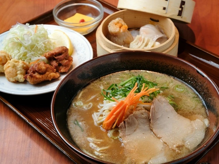 古潭の料理
