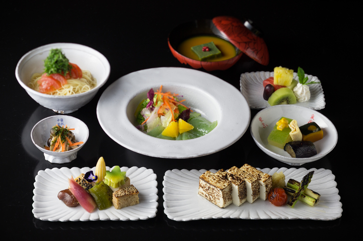 「精進料理（ヴィーガン対応可能）コース」