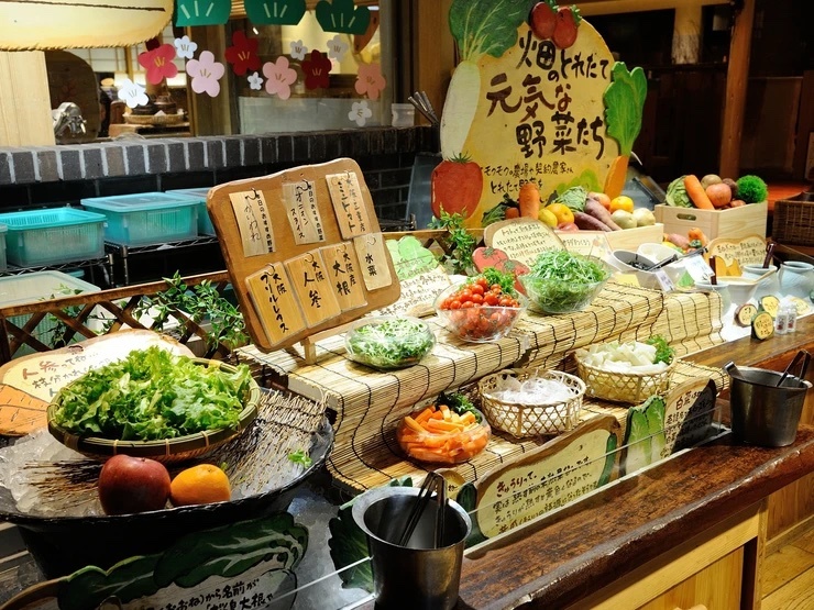 モクモク直営農場レストラン お日さまのえがおの料理