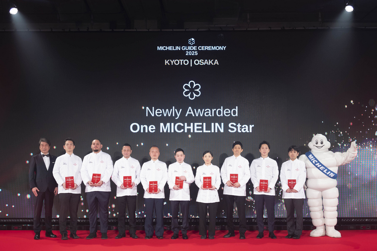 ミシュランガイド京都・大阪2025 一つ星獲得店のなかで新たに一つ星を獲得したお店の方々