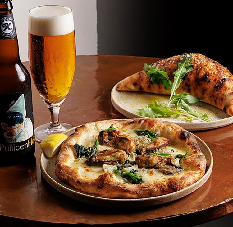 Pizzeria VESTA notteの料理