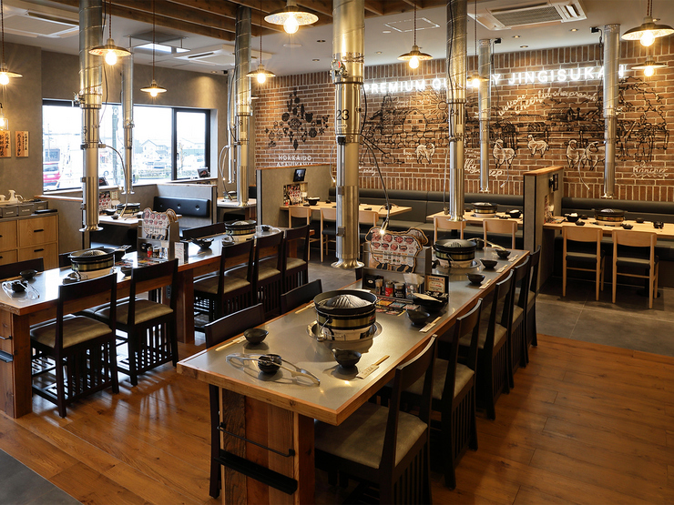 旭川成吉思汗大黒屋　日進竹の山店の内観