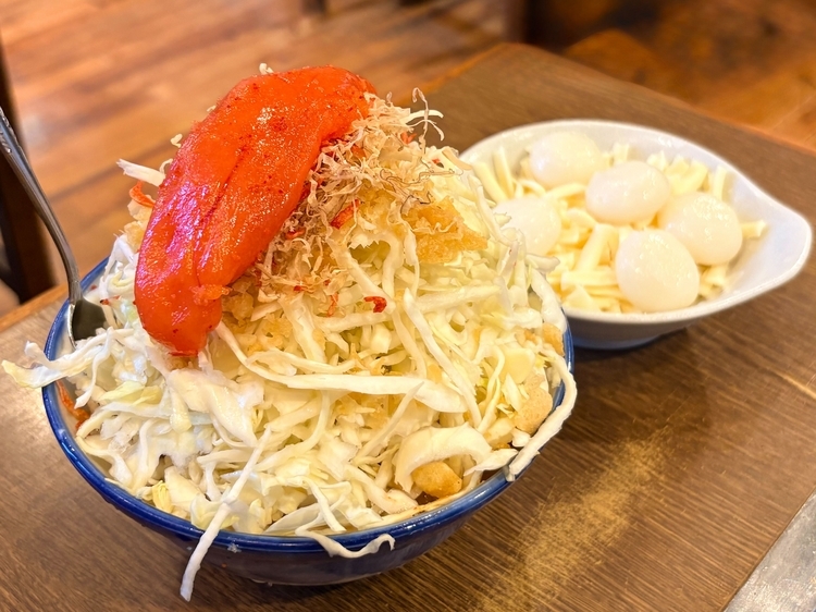 【いろは本店】の『明太チーズもんじゃ』