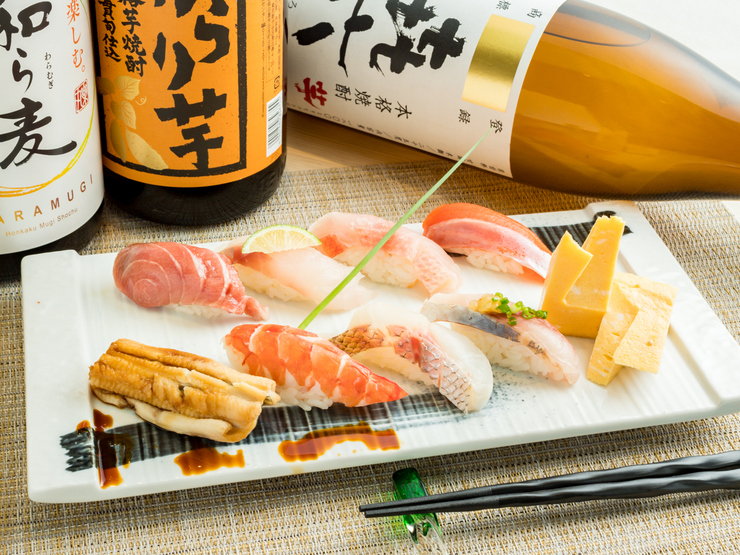 くずし寿司　割烹　海月の料理