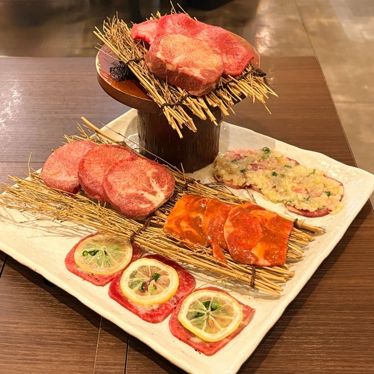 【黒タン焼肉 青木】の「特上コース」