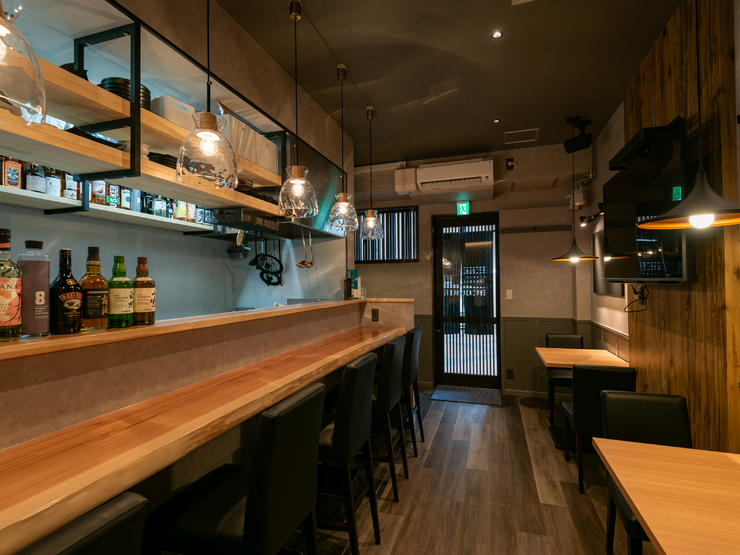 創作Dining ENCOUNTERの店内