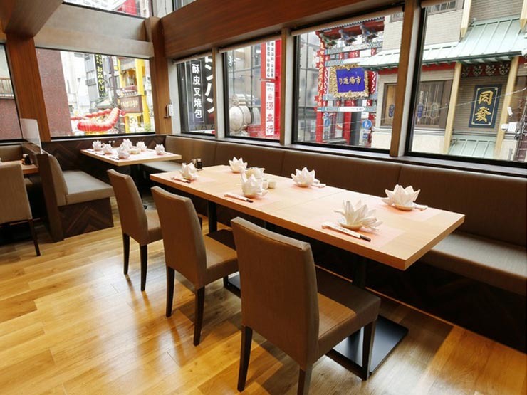 香港飲茶専門店　西遊記の内観