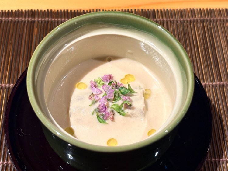 『茄子とゴマのお料理』