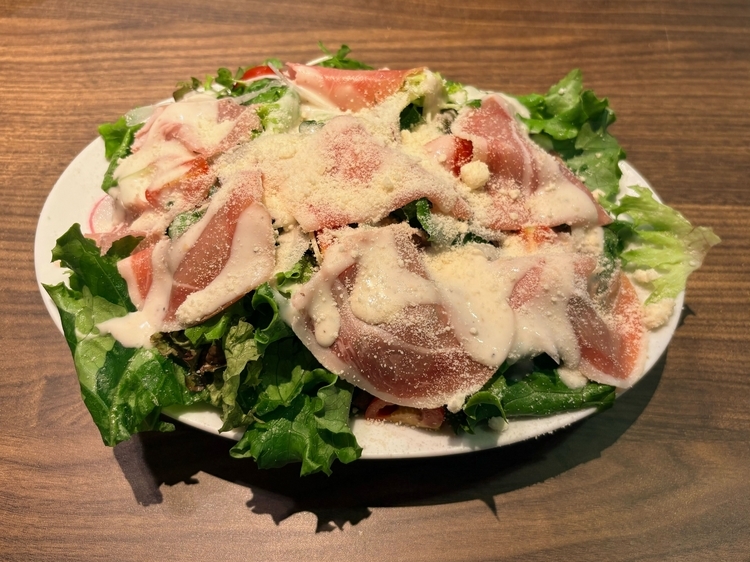 Salad：『生ハムシーザーサラダ』