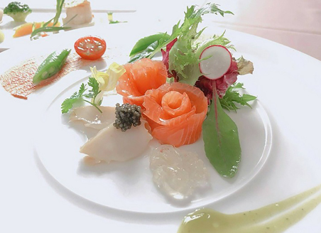 ラ・ローゼブランシュ薔薇舘の料理