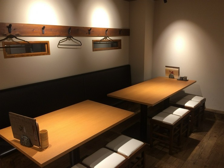 晴晴”の店内