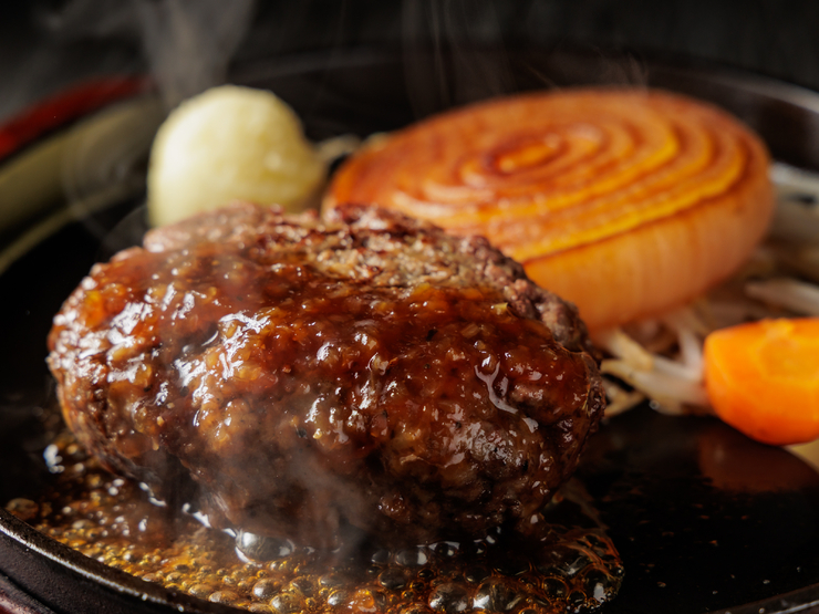 ハンバーグ＆ステーキワークスの料理