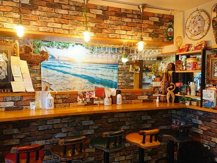 チュルックの店内