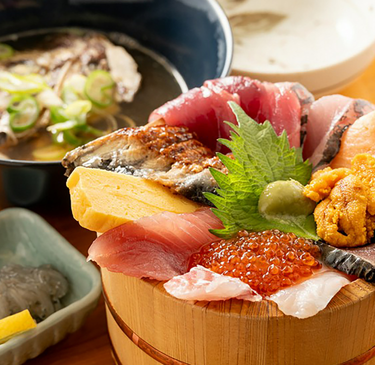 ビンビン！海鮮メシの料理
