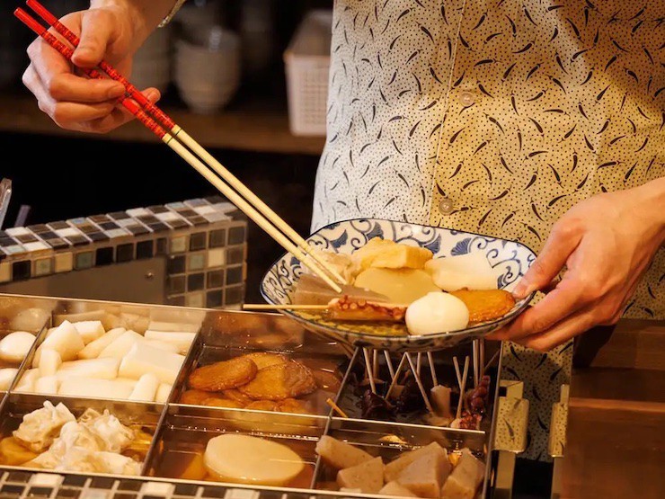 550円（税込）で食べ放題の『お通しおでん』