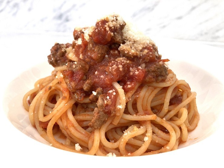 『Pranzo Mare』ランチ・人気のクラシックミートソーススパゲッティのコース