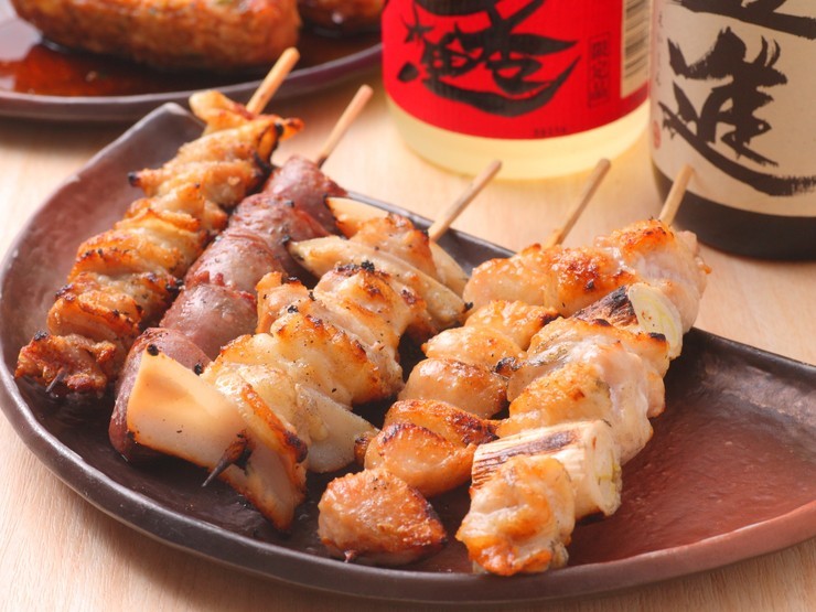 1本1本お店で串打ちした、大きく食べ応えのある焼鳥