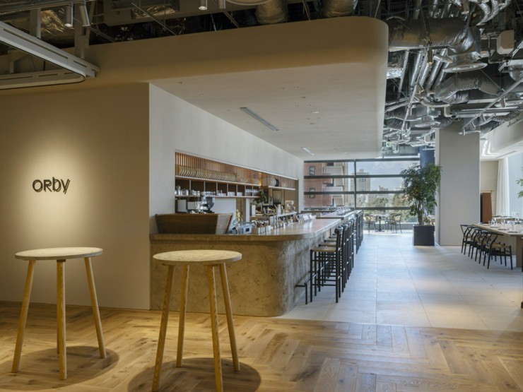 OrbyRestaurantの店内