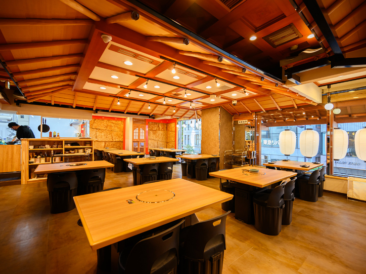 十番　酒楽場の店内