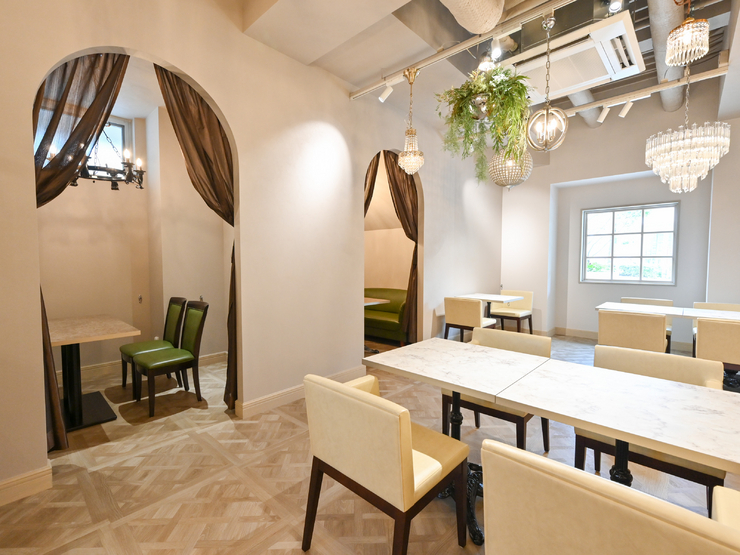 Cafe Lien Chouchouの内観
