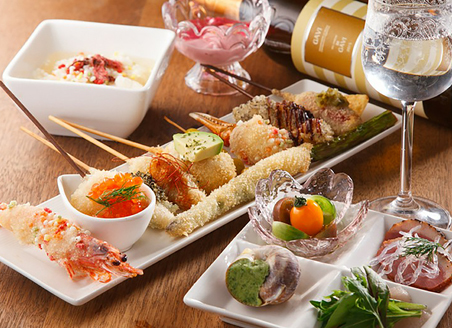 串工房　雷の料理