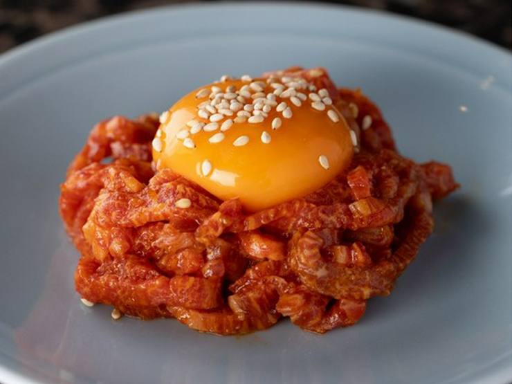 三茶　焼肉　牛8の料理