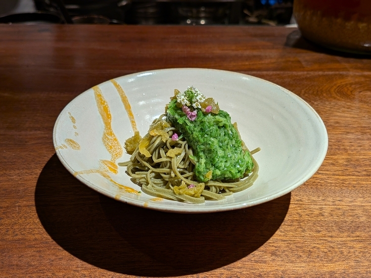 honda麻布十番店の蕎麦