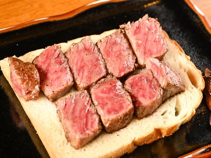 ステーキハウス　シャロレの料理