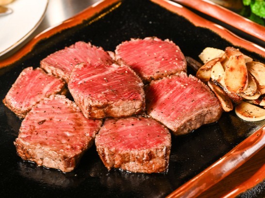 ステーキハウス　シャロレのステーキ