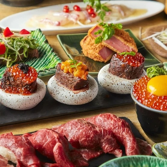うにくと肉寿司　全席個室居酒屋　そざい庵　梅田・大阪駅店の料理