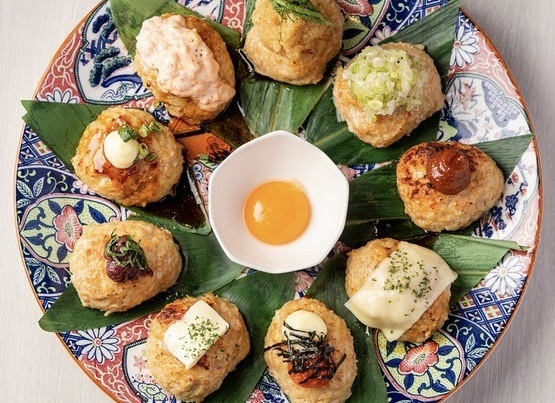 カラフルで見た目もかわいい名物『つくね』