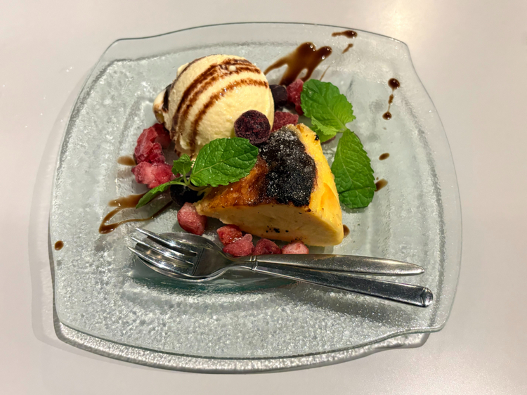 日替わりの自家製スイーツ『チーズケーキ』