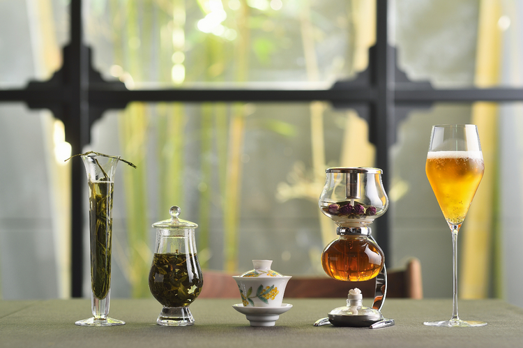 珍しい中国茶を含む、全12種の中国茶を合わせるティーペアリング