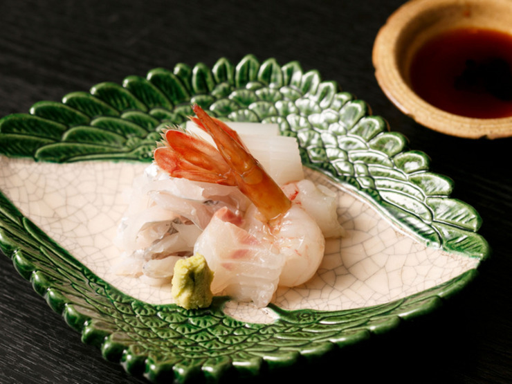 お刺身でいただく旬の食材